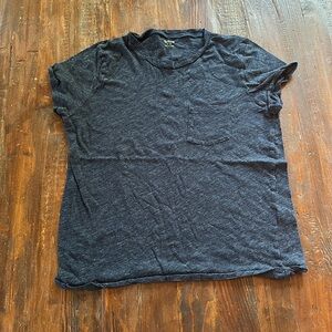 Madewell Blue Short Sleeve Tee